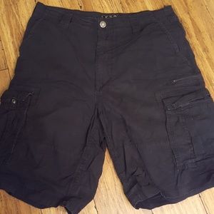 Champs Sports black string up shorts